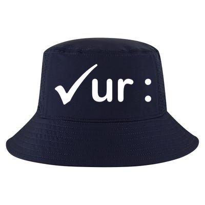 Check Your Colon Cancer Awareness Cool Comfort Performance Bucket Hat