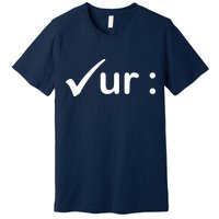 Check Your Colon Cancer Awareness Premium T-Shirt