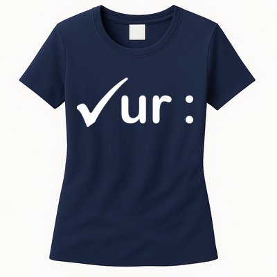 Check Your Colon Cancer Awareness Womens T-Shirt
