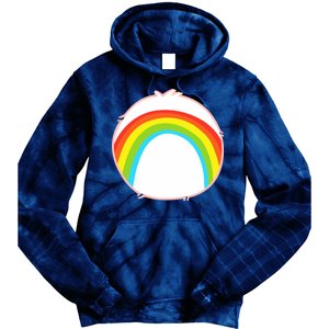 Cheer Bear Halloween Costume Tie Dye Hoodie