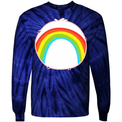 Cheer Bear Halloween Costume Tie-Dye Long Sleeve Shirt