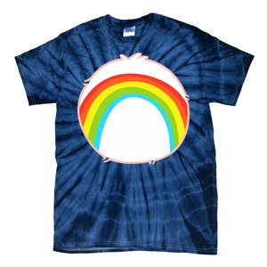 Cheer Bear Halloween Costume Tie-Dye T-Shirt