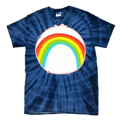 Cheer Bear Halloween Costume Tie-Dye T-Shirt