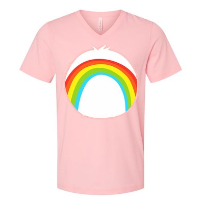 Cheer Bear Halloween Costume V-Neck T-Shirt