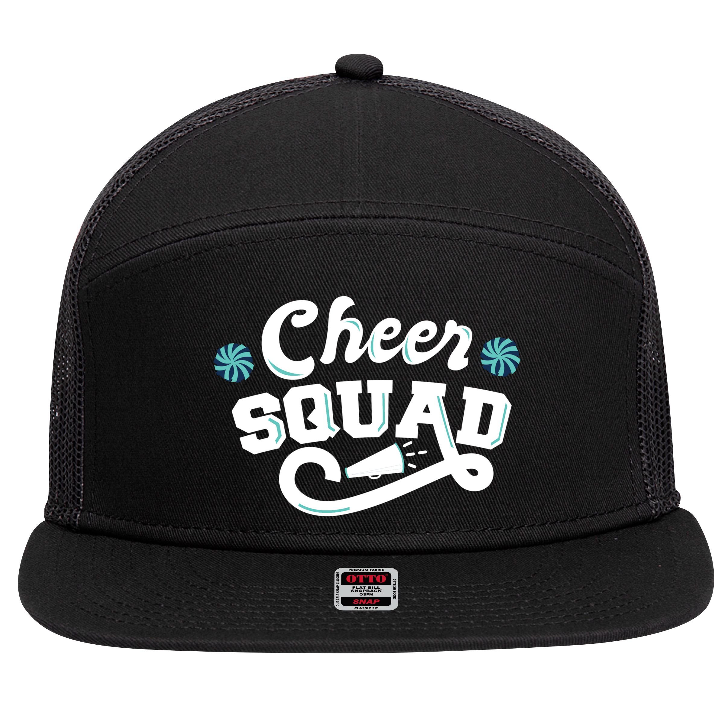 Cheer Squad 7 Panel Mesh Trucker Snapback Hat