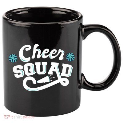 Cheer Squad 11oz C Handle Ceramic Mug