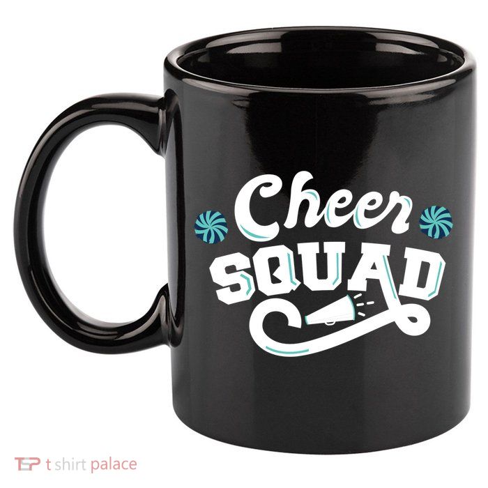 Cheer Squad 11oz C Handle Ceramic Mug