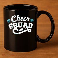 Cheer Squad 11oz C Handle Ceramic Mug