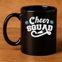 Cheer Squad 11oz C Handle Ceramic Mug