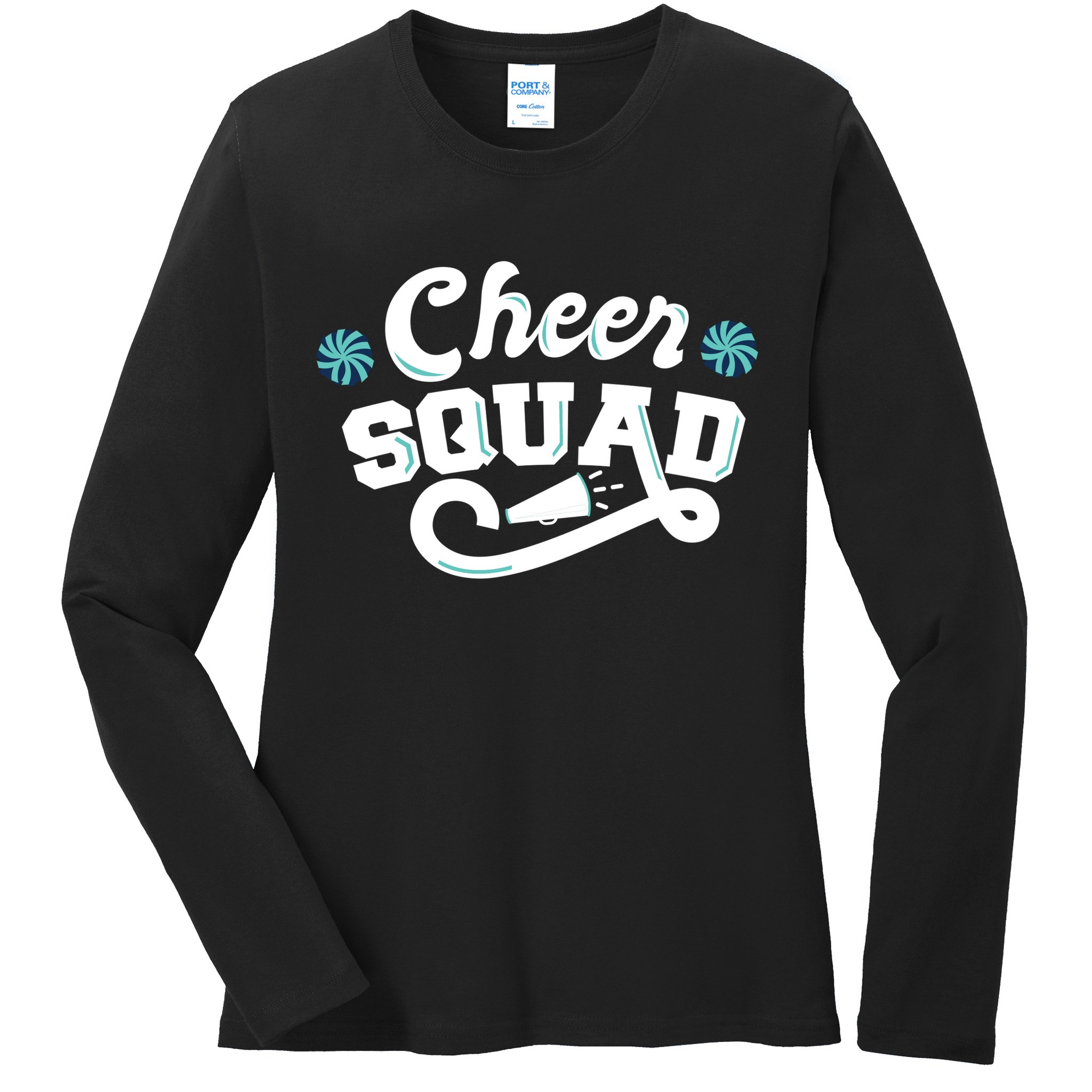 Cheer Squad Ladies Long Sleeve Shirt