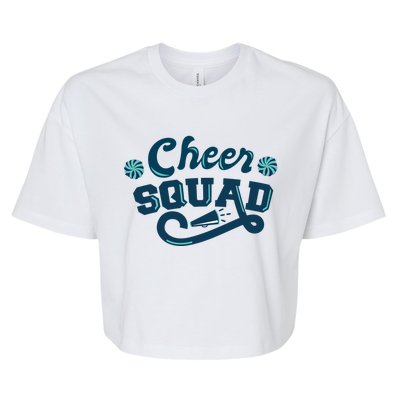 Cheer Squad Bella+Canvas Jersey Crop Tee