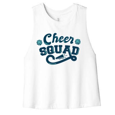 Cheer Squad Women's Racerback Cropped Tank