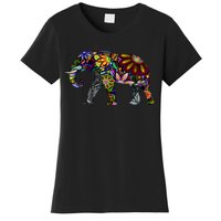 Cheerful Elephant Women's T-Shirt