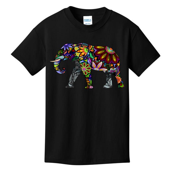 Cheerful Elephant Kids T-Shirt