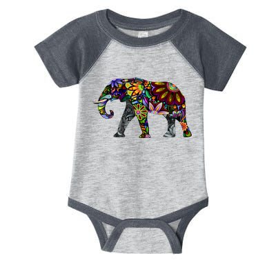 Cheerful Elephant Infant Baby Jersey Bodysuit