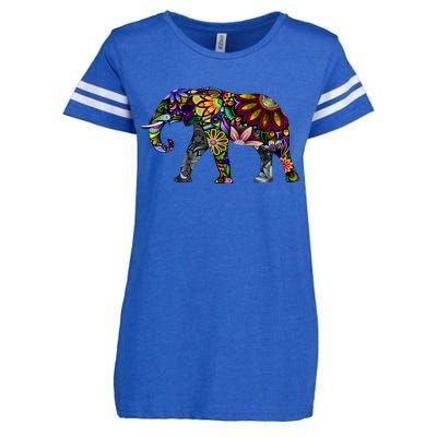 Cheerful Elephant Enza Ladies Jersey Football T-Shirt