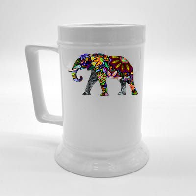 Cheerful Elephant Beer Stein