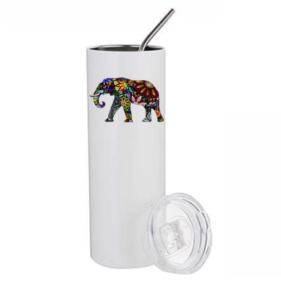 Cheerful Elephant Stainless Steel Tumbler