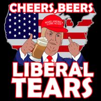 Cheers Beers Liberal Tears Pro Trump City Backpack