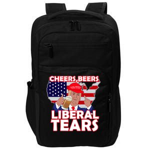 Cheers Beers Liberal Tears Pro Trump Impact Tech Backpack