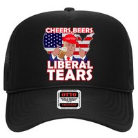 Cheers Beers Liberal Tears Pro Trump Trucker Hat