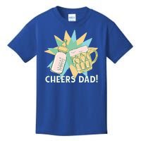 Cheers Dad Bottle And Beer Kids T-Shirt