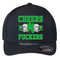 Cheers Fuckers Flexfit Unipanel Trucker Cap