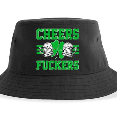 Cheers Fuckers Sustainable Bucket Hat