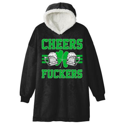Cheers Fuckers Hooded Wearable Blanket