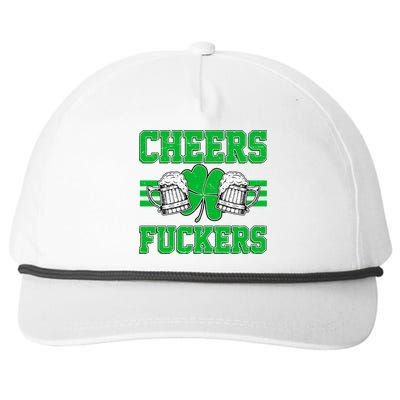 Cheers Fuckers Snapback Five-Panel Rope Hat