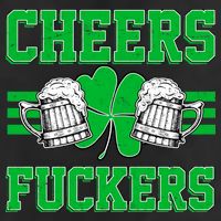 Cheers Fuckers 11oz C Handle Ceramic Mug