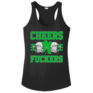 Cheers Fuckers Ladies PosiCharge Competitor Racerback Tank