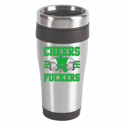 Cheers Fuckers 16oz Travel Tumbler