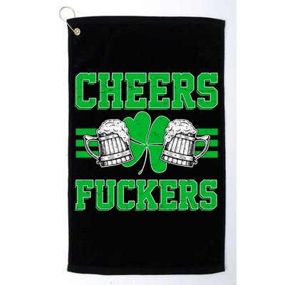 Cheers Fuckers Platinum Collection Golf Towel