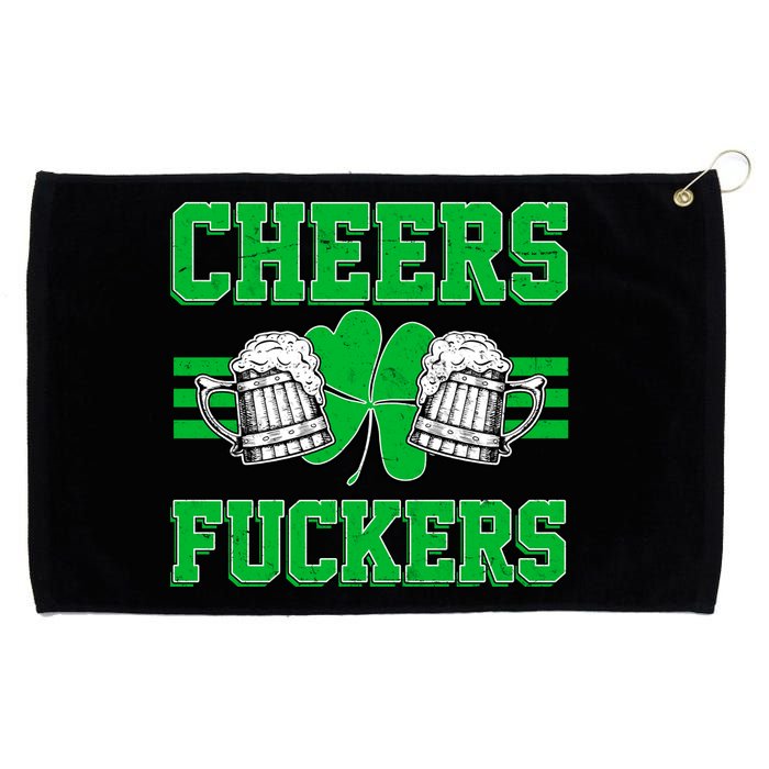 Cheers Fuckers Grommeted Golf Towel