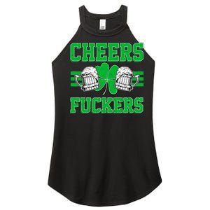 Cheers Fuckers Women's Perfect Tri Rocker Tank