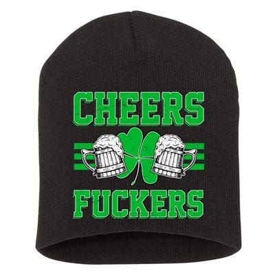 Cheers Fuckers Short Acrylic Beanie