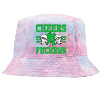 Cheers Fuckers Tie-Dyed Bucket Hat