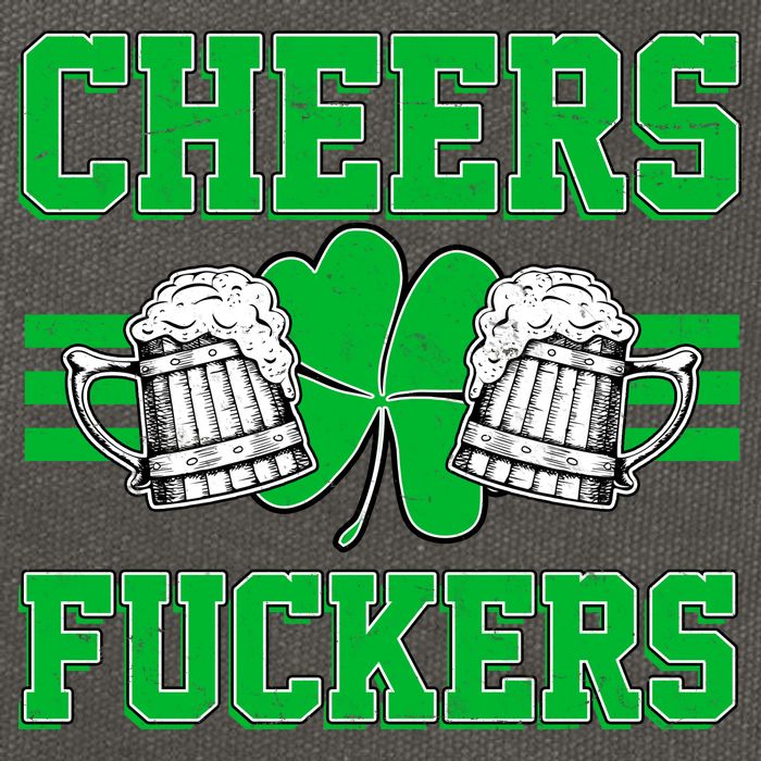 Cheers Fuckers Cotton Canvas Backpack