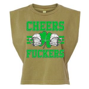 Cheers Fuckers Garment-Dyed Women's Muscle Tee