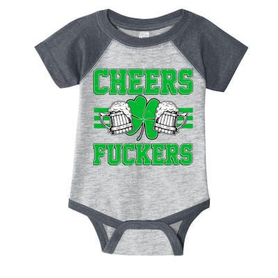 Cheers Fuckers Infant Baby Jersey Bodysuit