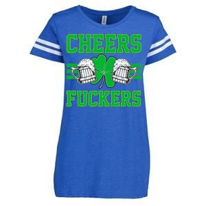 Cheers Fuckers Enza Ladies Jersey Football T-Shirt