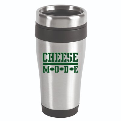 Cheese Mode Football Fan 16oz Travel Tumbler