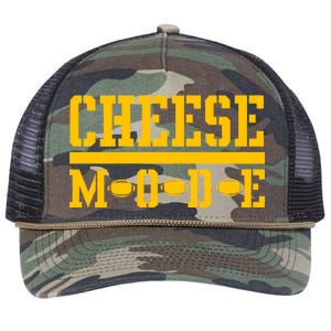 Cheese Mode Football Fan Retro Rope Trucker Hat Cap