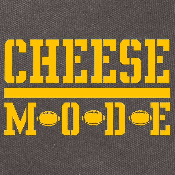 Cheese Mode Football Fan Cotton Canvas Backpack
