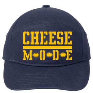 Cheese Mode Football Fan 7-Panel Snapback Hat