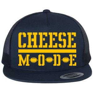 Cheese Mode Football Fan Flat Bill Trucker Hat