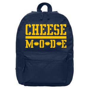 Cheese Mode Football Fan 16 in Basic Backpack