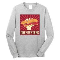 Cheesesteak Long Sleeve Shirt