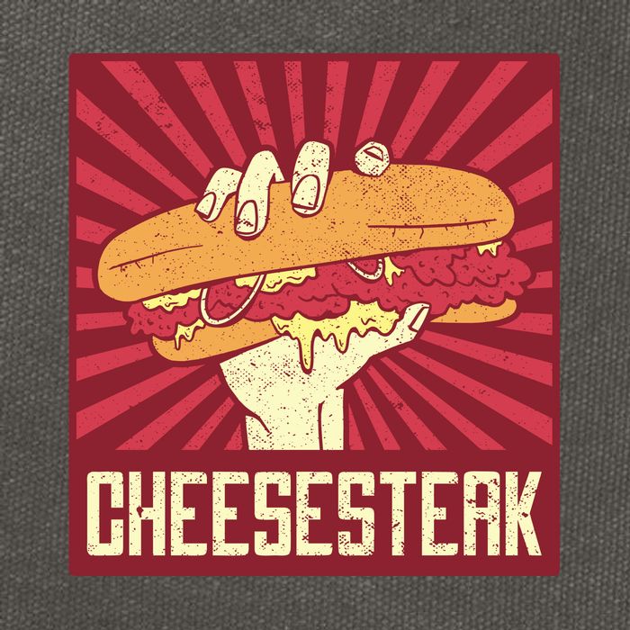 Cheesesteak Cotton Canvas Backpack